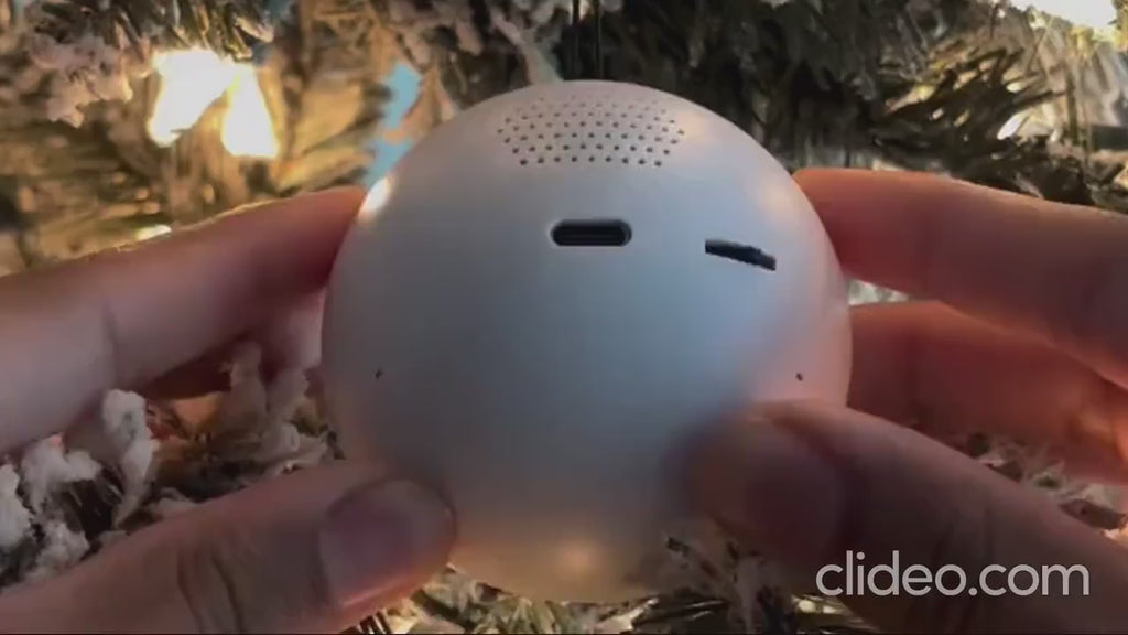 Glass Video Globe Memory Crystal Ball Video Player Playable Video Gift Sphere for Valentine’s Day Birthday and Christmas, Memory Orb